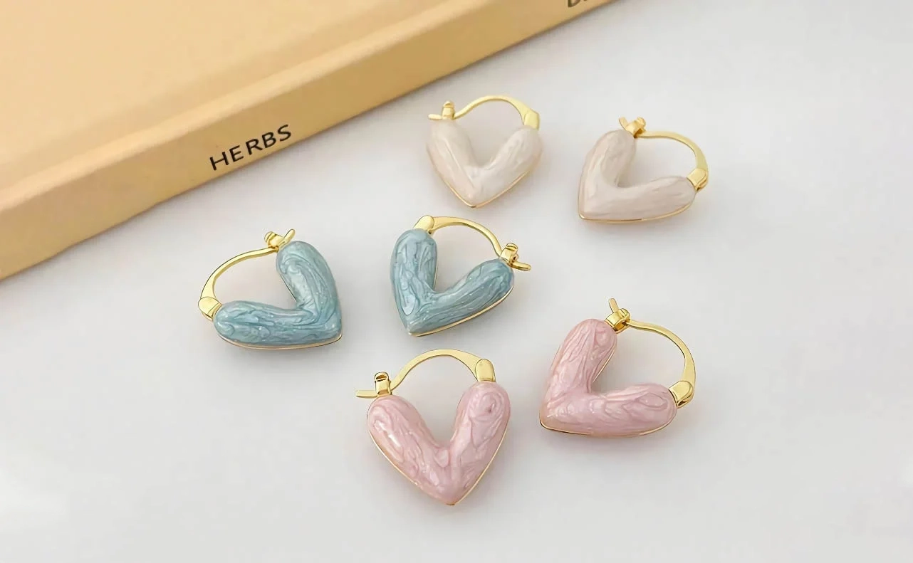 Romantic Heart Earrings